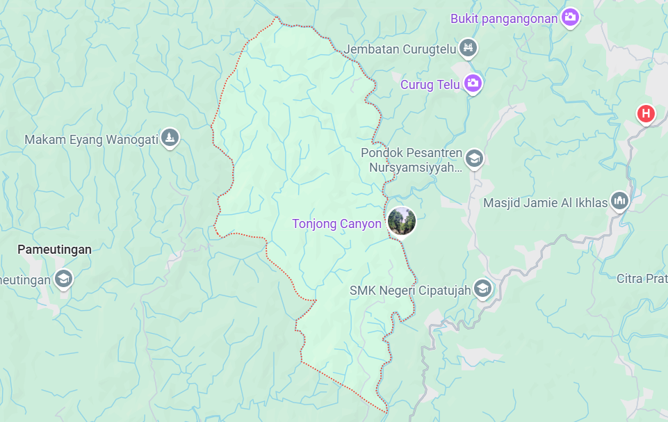 Peta Jawa Barat - Lokasi Desa Nagrog